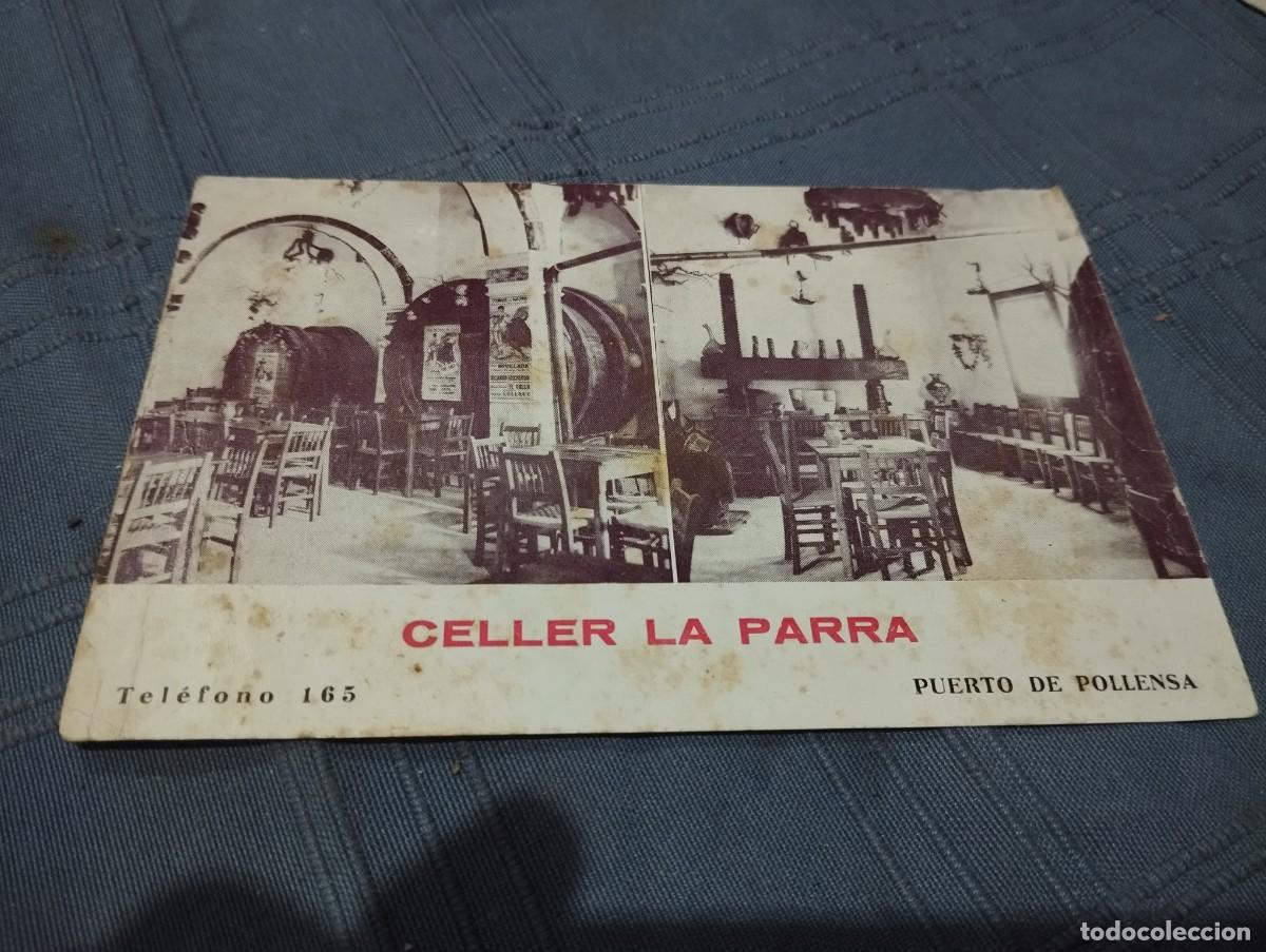 Postales: CELLER LA PARRA / PUERTO POLLENSA MALLORCA / RARA Y DIFICIL POSTAL