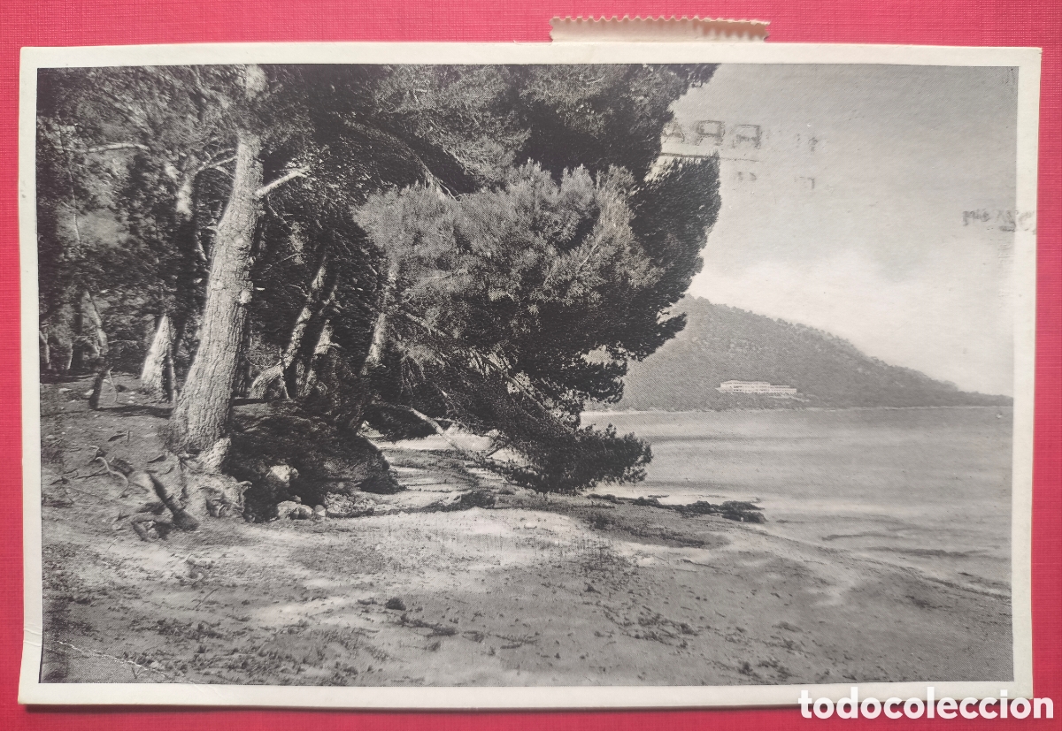 Cartoline: FORMENTOR POSTAL CIRCULADA ED. ROCO POLLEN&Ccedil;A BALEARS 1952