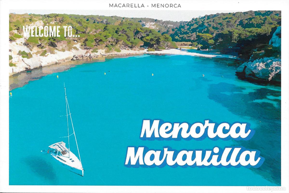 Postales: [POSTAL] Macarella. Menorca Maravilla (Baleares) (sin circular)