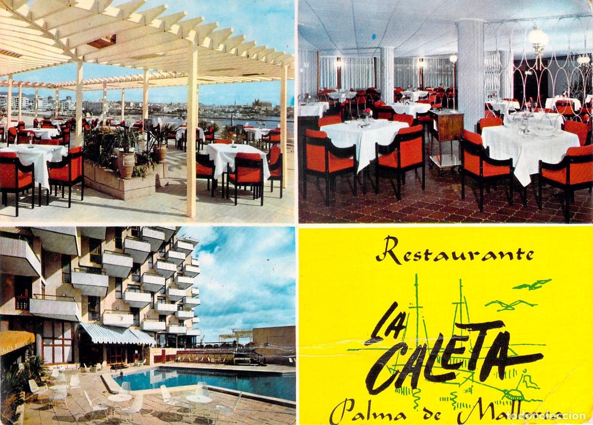 Postales: Postal Restaurante La Caleta en Palma de Mallorca