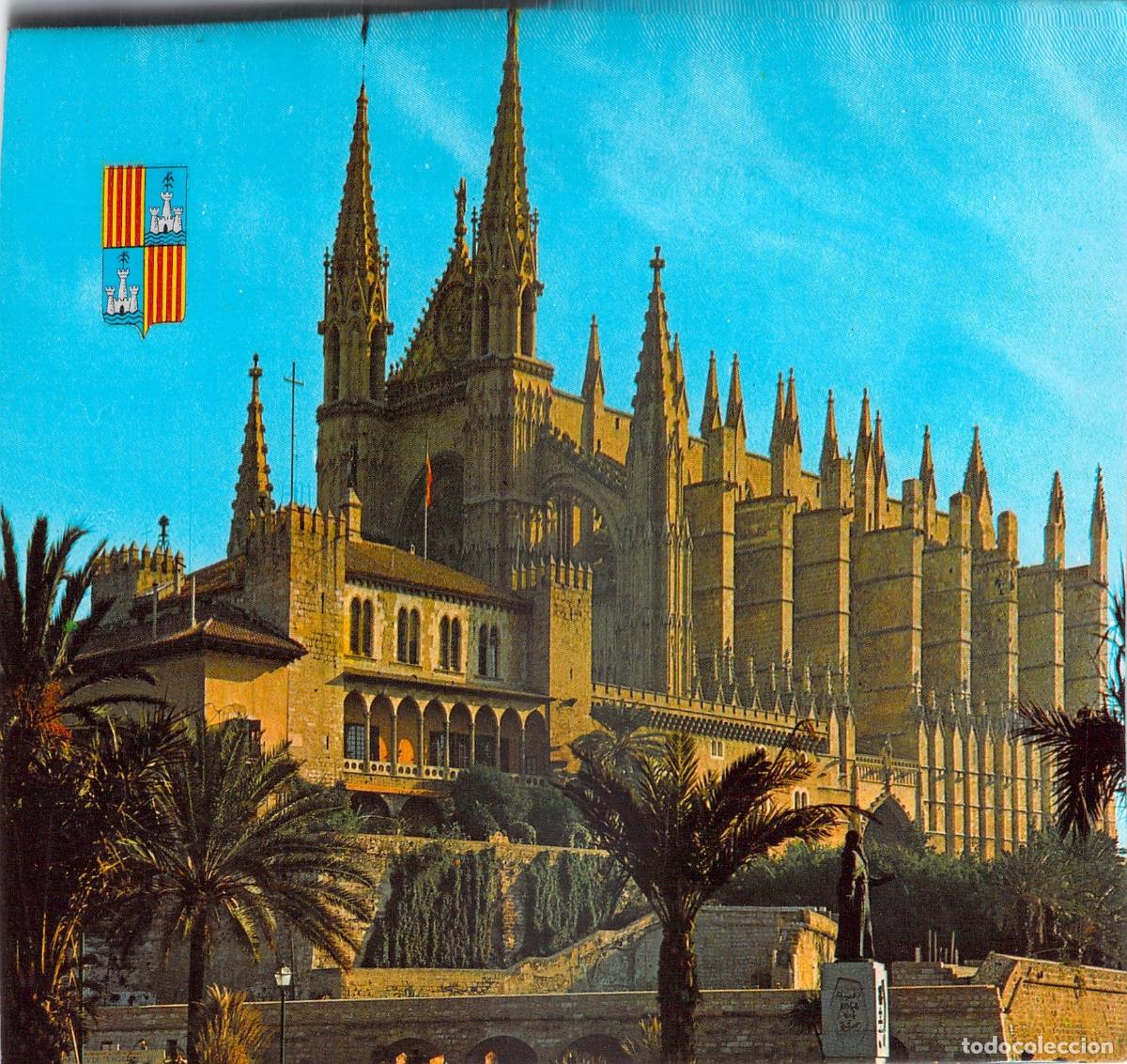 Postales: Postal de la Catedral de Palma de Mallorca, Baleares