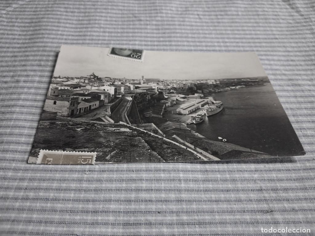 Postales: Postal antigua Menorca. Mah&oacute;n. Vista general. Circulada