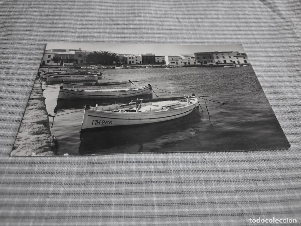 Postales: Postal antigua Menorca. Fornells. Muelle de pescadores. Circulada