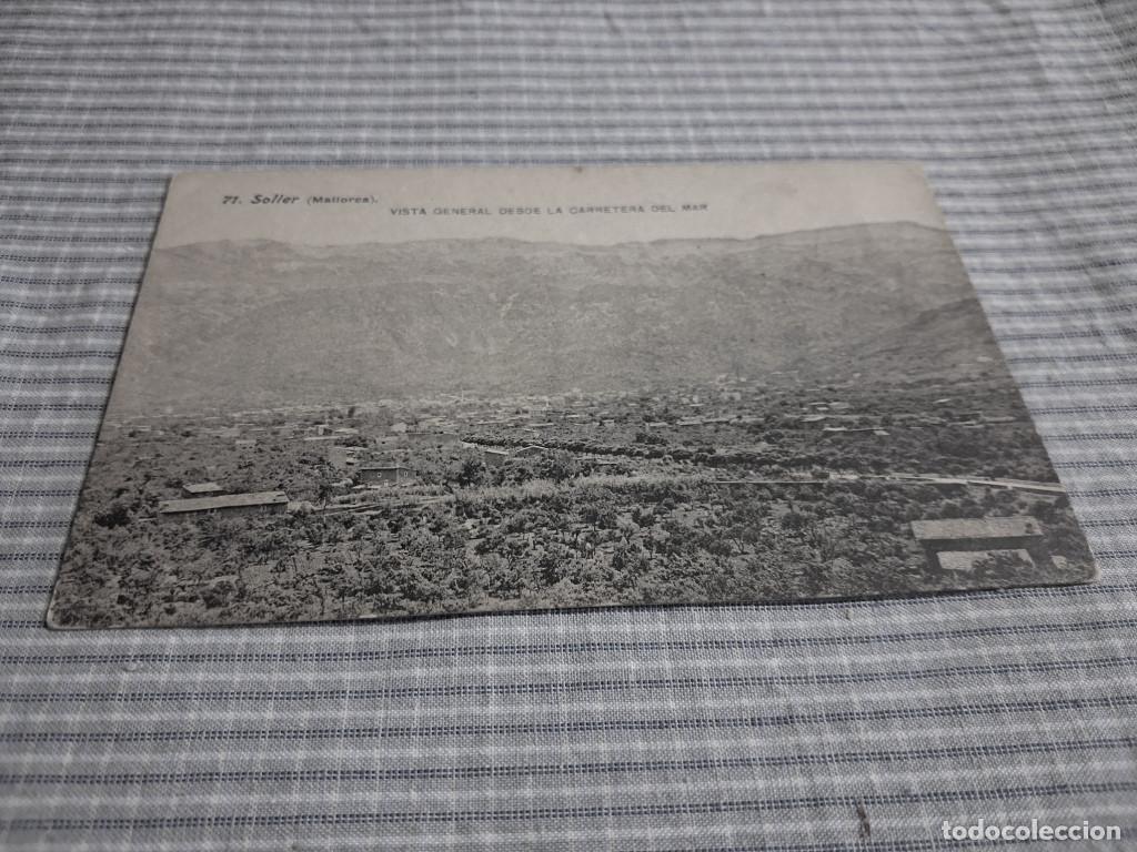 Postales: Postal antigua Mallorca. S&oacute;ller. Vista general desde la carretera del mar. Lacoste 71.