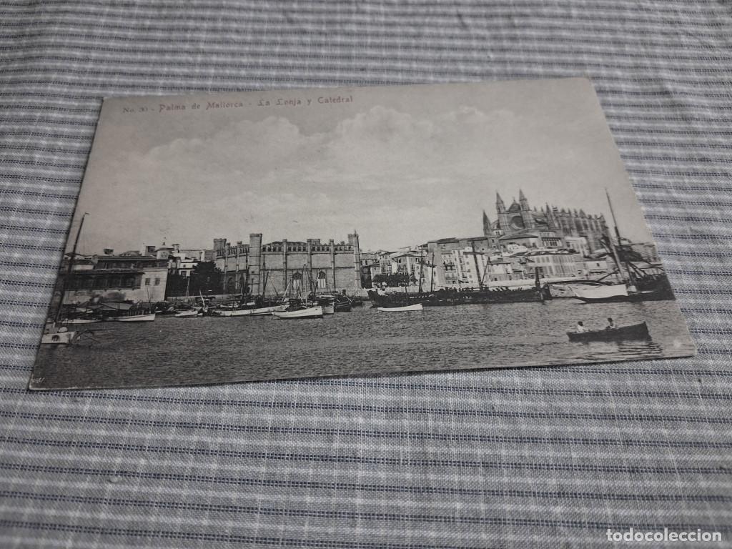 Postales: Postal antigua Mallorca. Palma. La Lonja y Catedral. A.M. 30