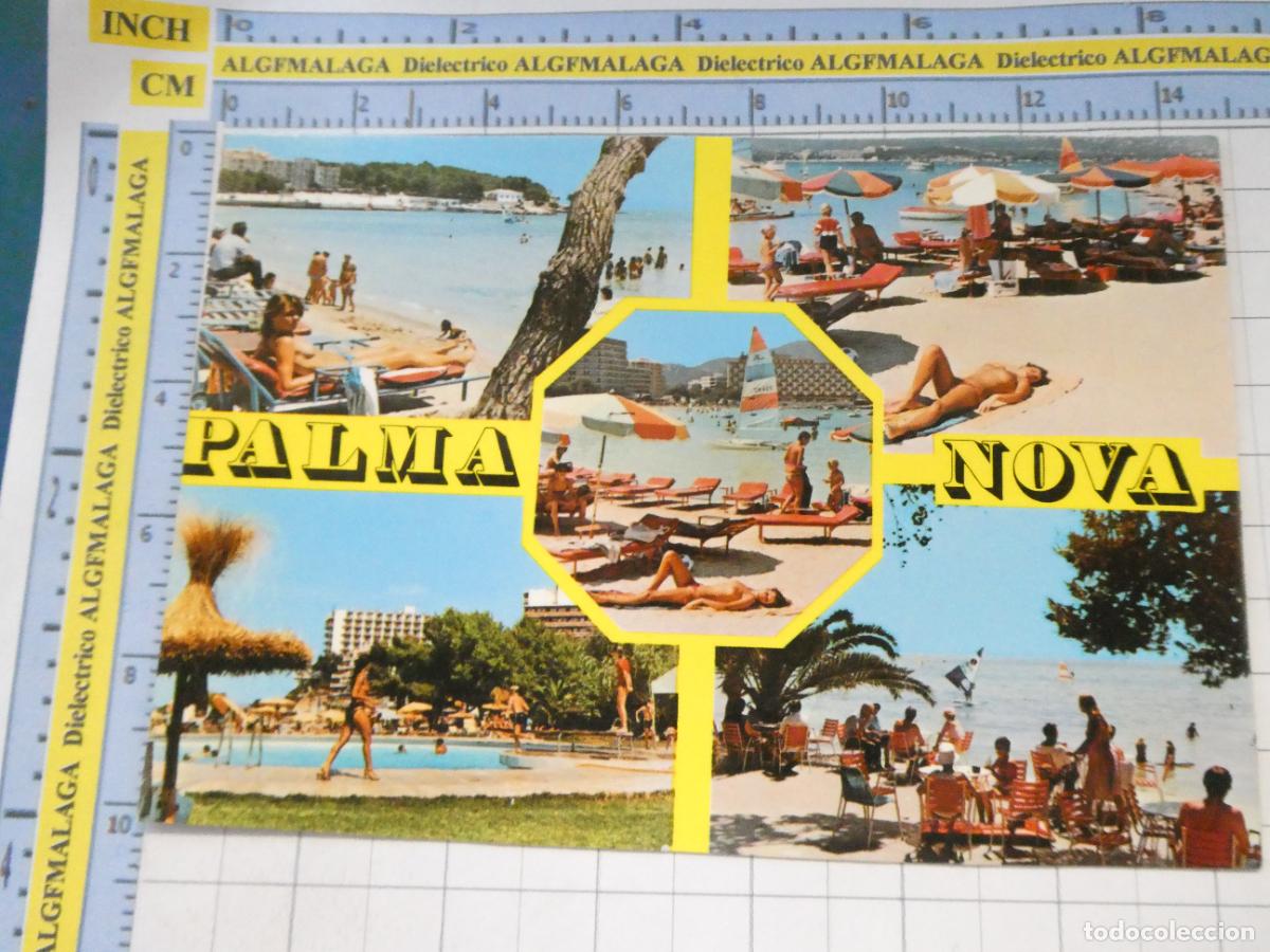 Postales: POSTAL DE MALLORCA. A&Ntilde;O 1981. PALMA NOVA PLAYAS MUJERES TOPLESS. 107 COFIBA. 744