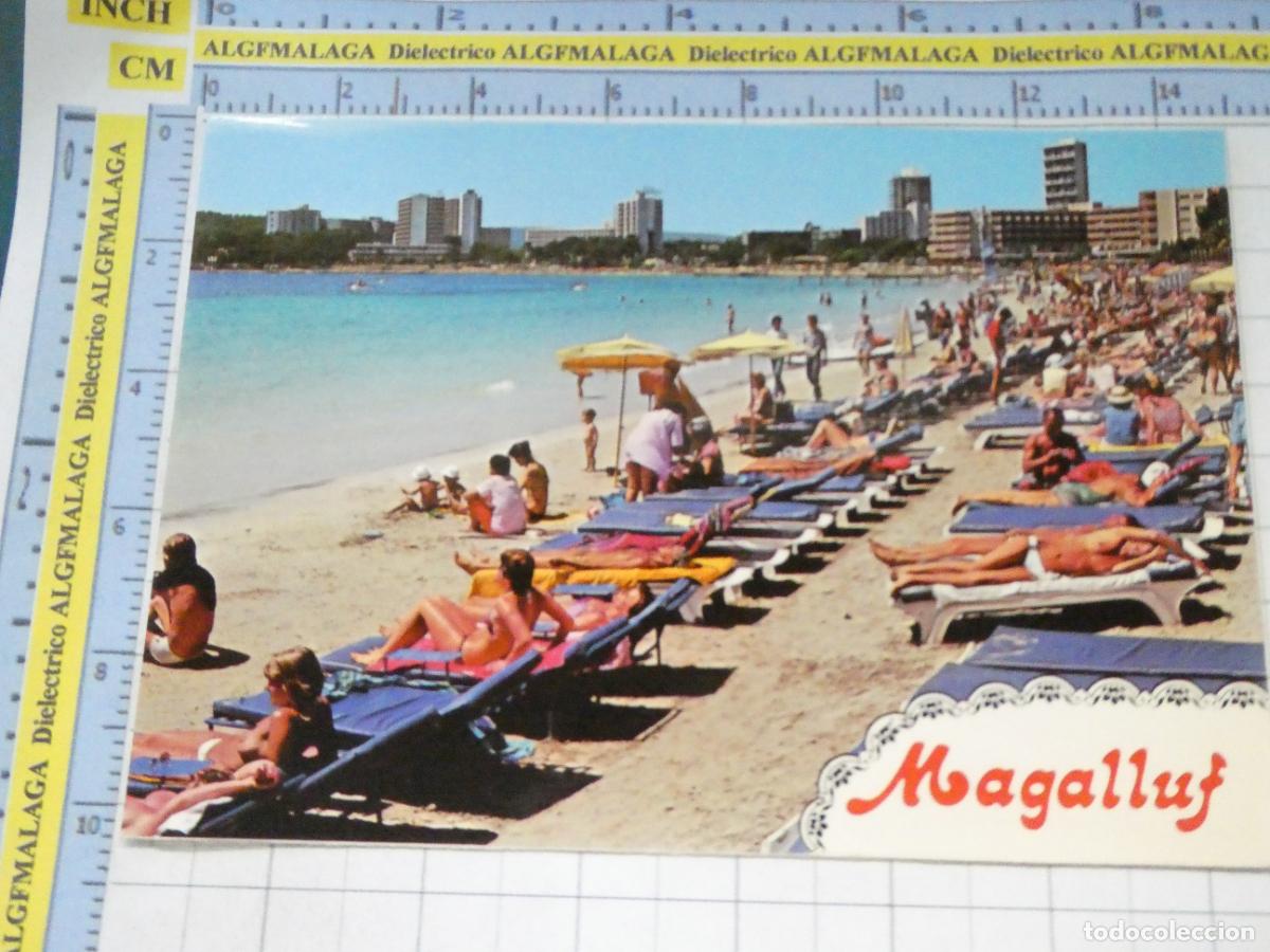 Postales: POSTAL DE MALLORCA. A&Ntilde;O 1981. MAGALLUF PLAYA TURISTAS MUJERES TOPLESS. 49 COFIBA. 746