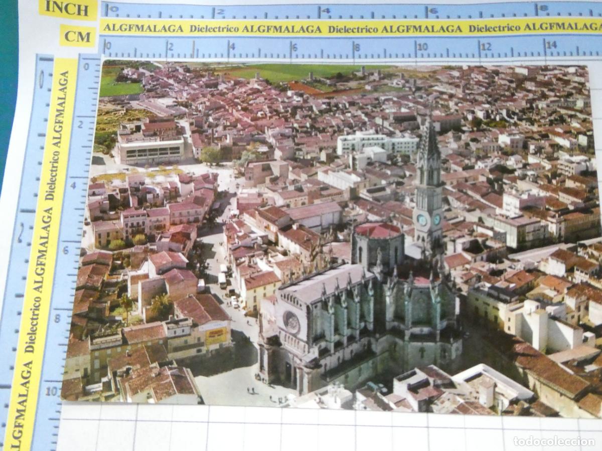 Postales: POSTAL DE MALLORCA. A&Ntilde;O 1966. MANACOR VISTA AEREA REAL PARROQUIA 107 PLANAS. 760