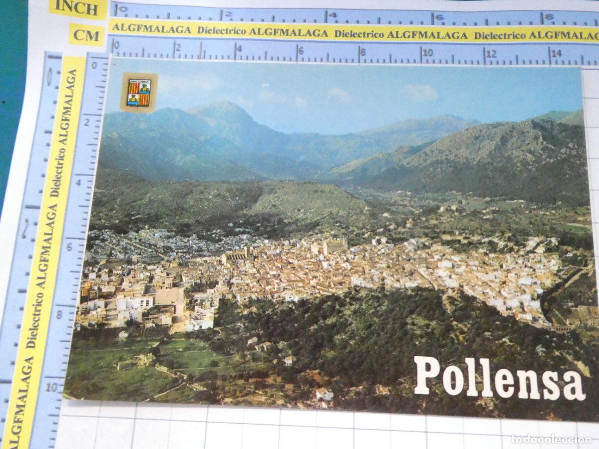 Postales: POSTAL DE MALLORCA. A&Ntilde;O 1975. PUERTO POLLENSA VISTA AEREA 2845 ESCUDO ORO. 761