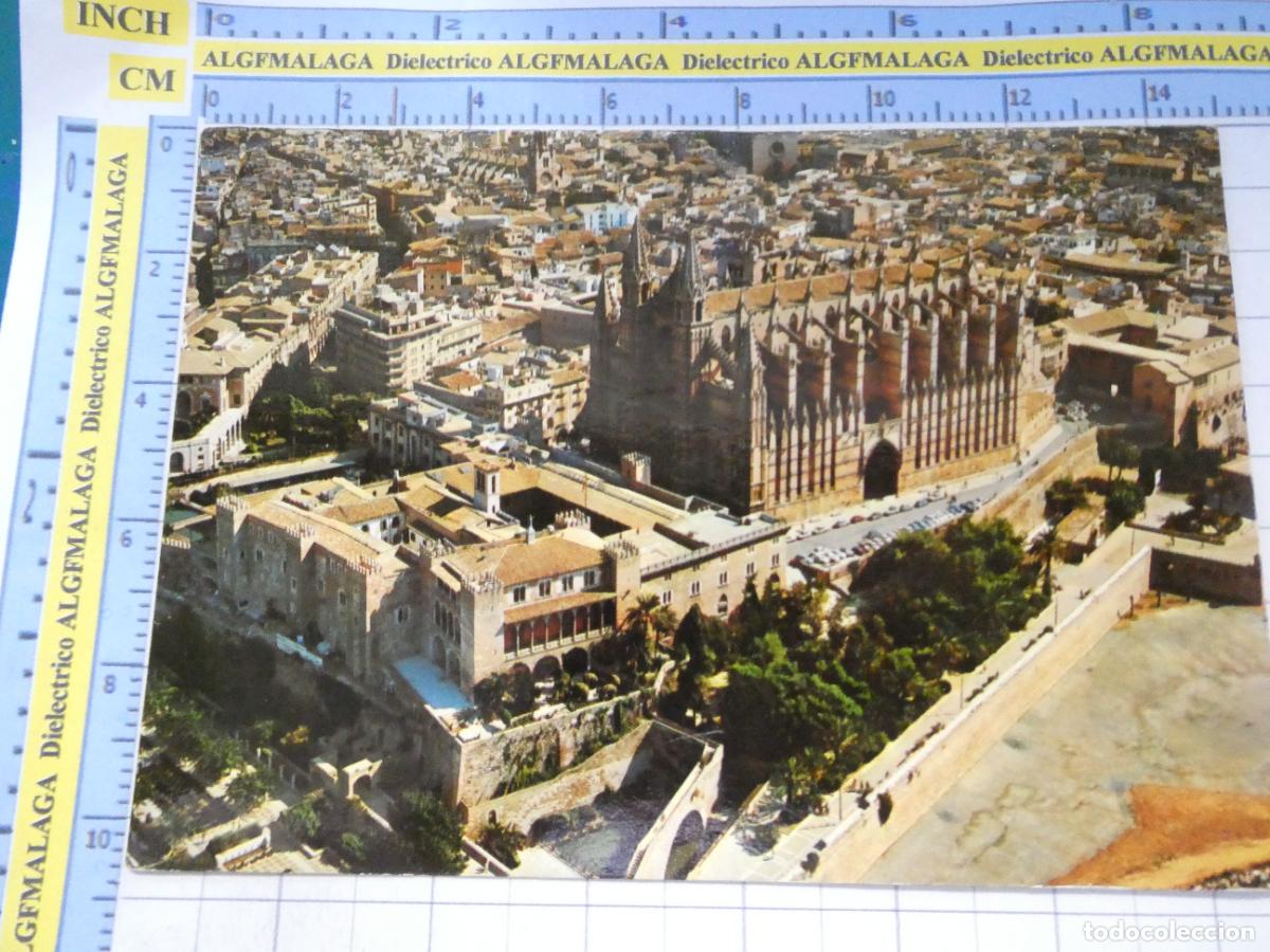 Postales: POSTAL DE MALLORCA. A&Ntilde;O 1976. CATEDRAL PALACIO DE LA ALMUDAINA . SIDE. 764