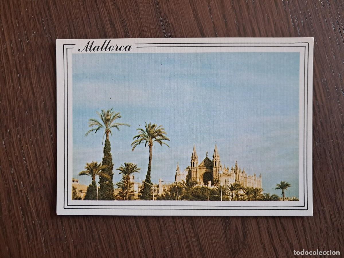 Postales: postal de Espa&ntilde;a, catedral de La Seu, Palma de Mallorca, Im&aacute;genes de Baleares. a&ntilde;o 1987.
