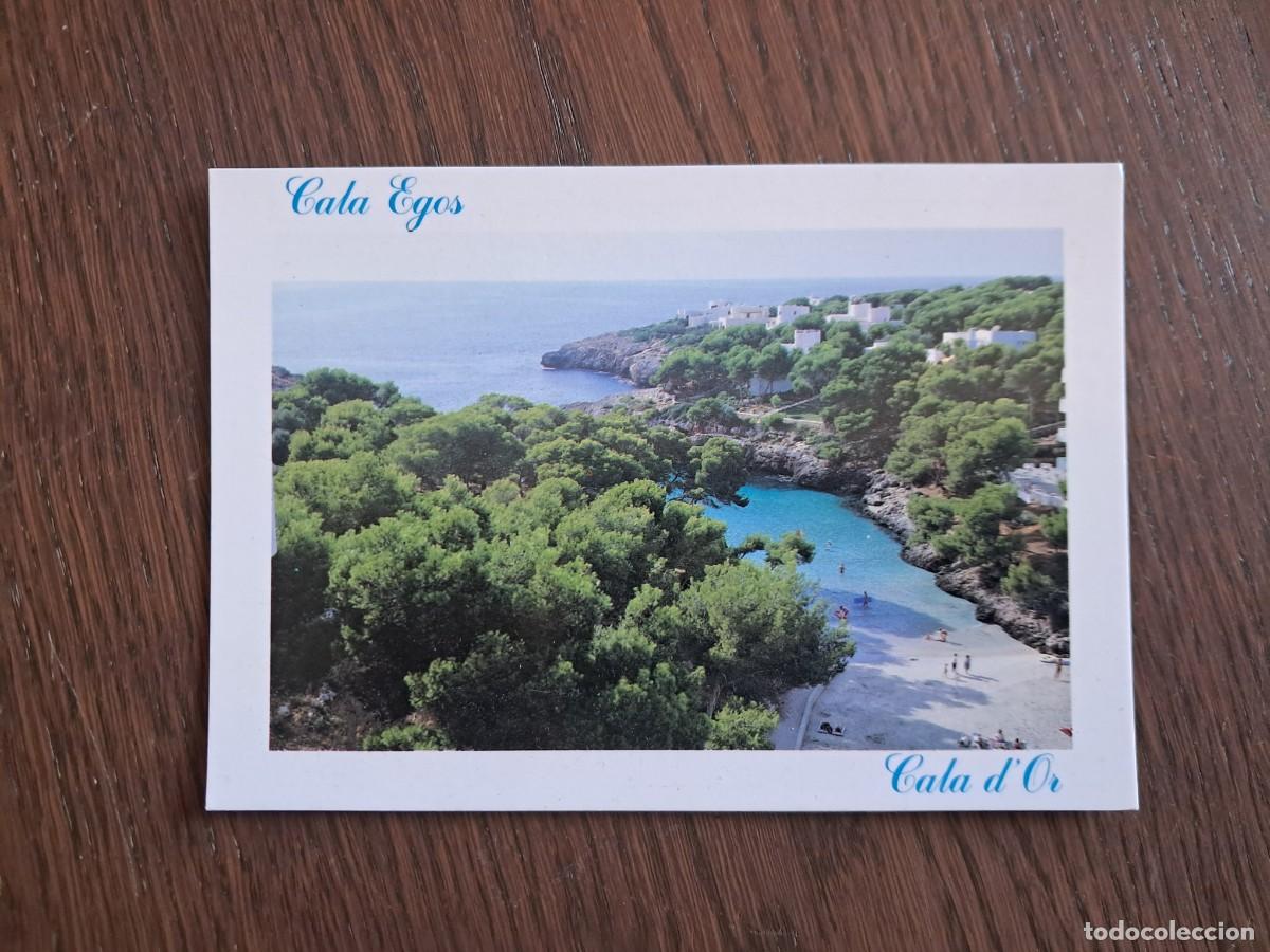 Postales: postal de Espa&ntilde;a, playa de Cala Egos, Cala D'Or, Mallorca. Im&aacute;genes de Baleares. a&ntilde;o 1996.