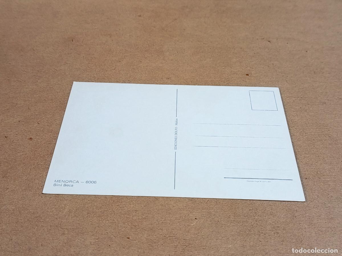 Postales: MENORCA - POSTAL BINI BECA - Foto 2