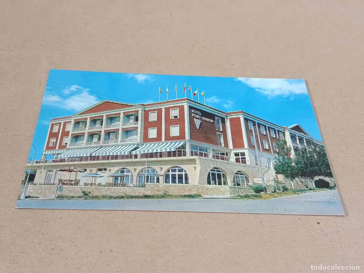 Postales: MENORCA - POSTAL HOTEL PORT-MAH&Oacute;N