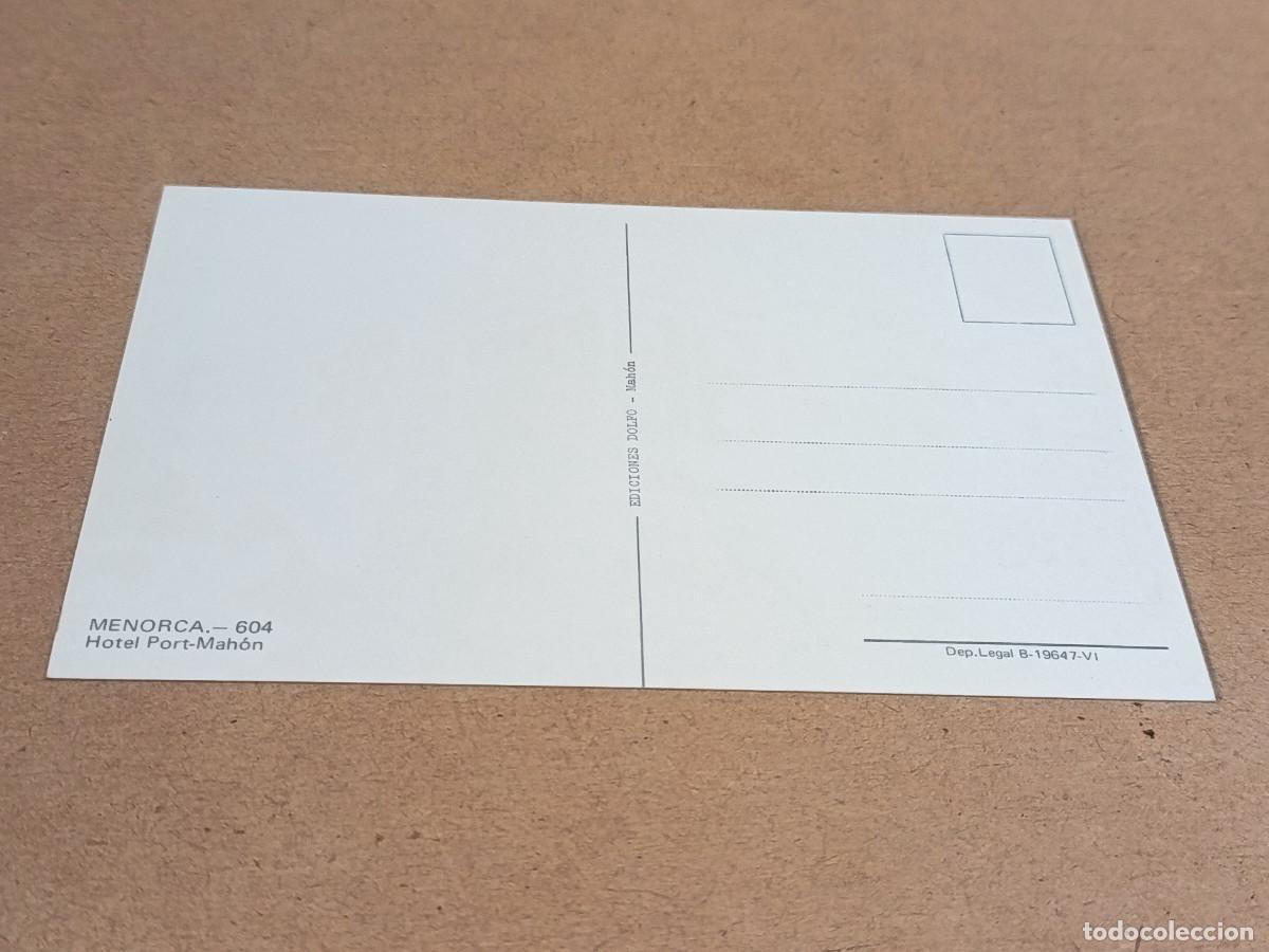 Postales: MENORCA - POSTAL HOTEL PORT-MAH&Oacute;N - Foto 2