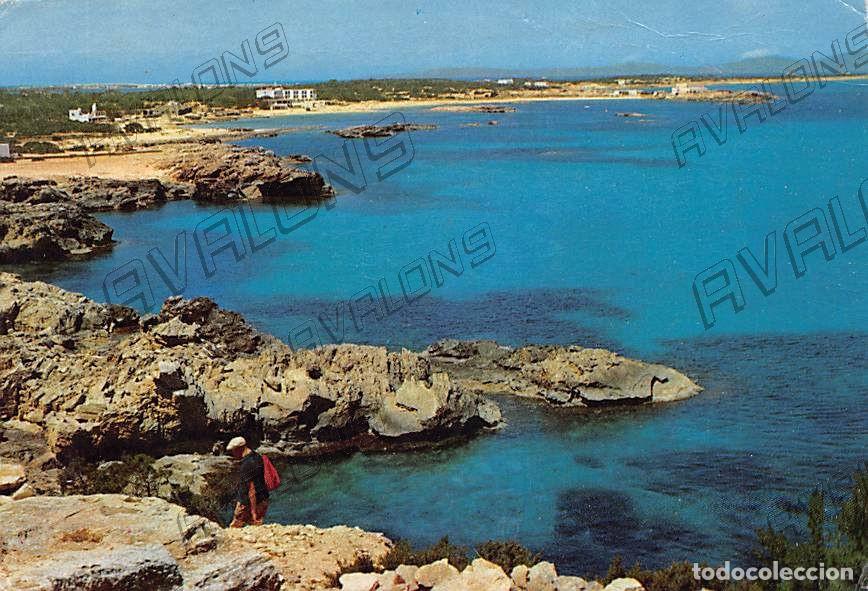Postales: Playa des Pujols (Formentera) - Sin circular - a&ntilde;os 70