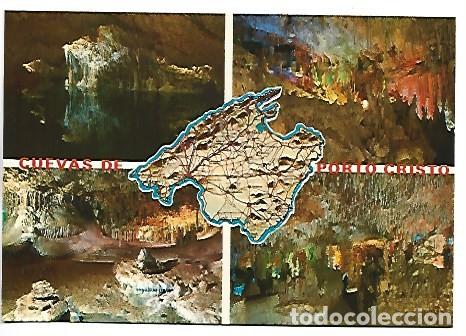Postales: CUEVAS DE PORTO CRISTO.- PORTO CRISTO / MALLORCA