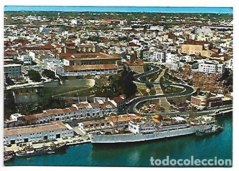 Postales: VISTA PARCIAL AEREA.- MAHON / MENORCA