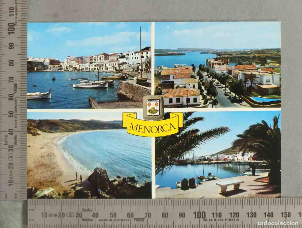 Postales: POSTAL. Isla de Menorca - Una Cala - Puerto Fornells - Escudo de Oro - A. Subirats Casanovas