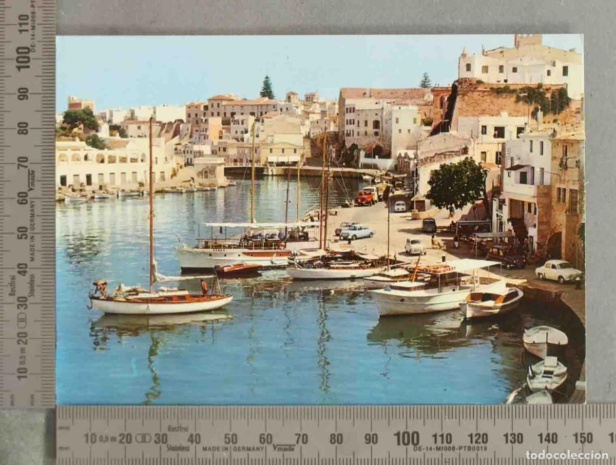 Postales: POSTAL. Menorca - Ciudadela - Puerto - Fort Juan - Ediciones Dolzo