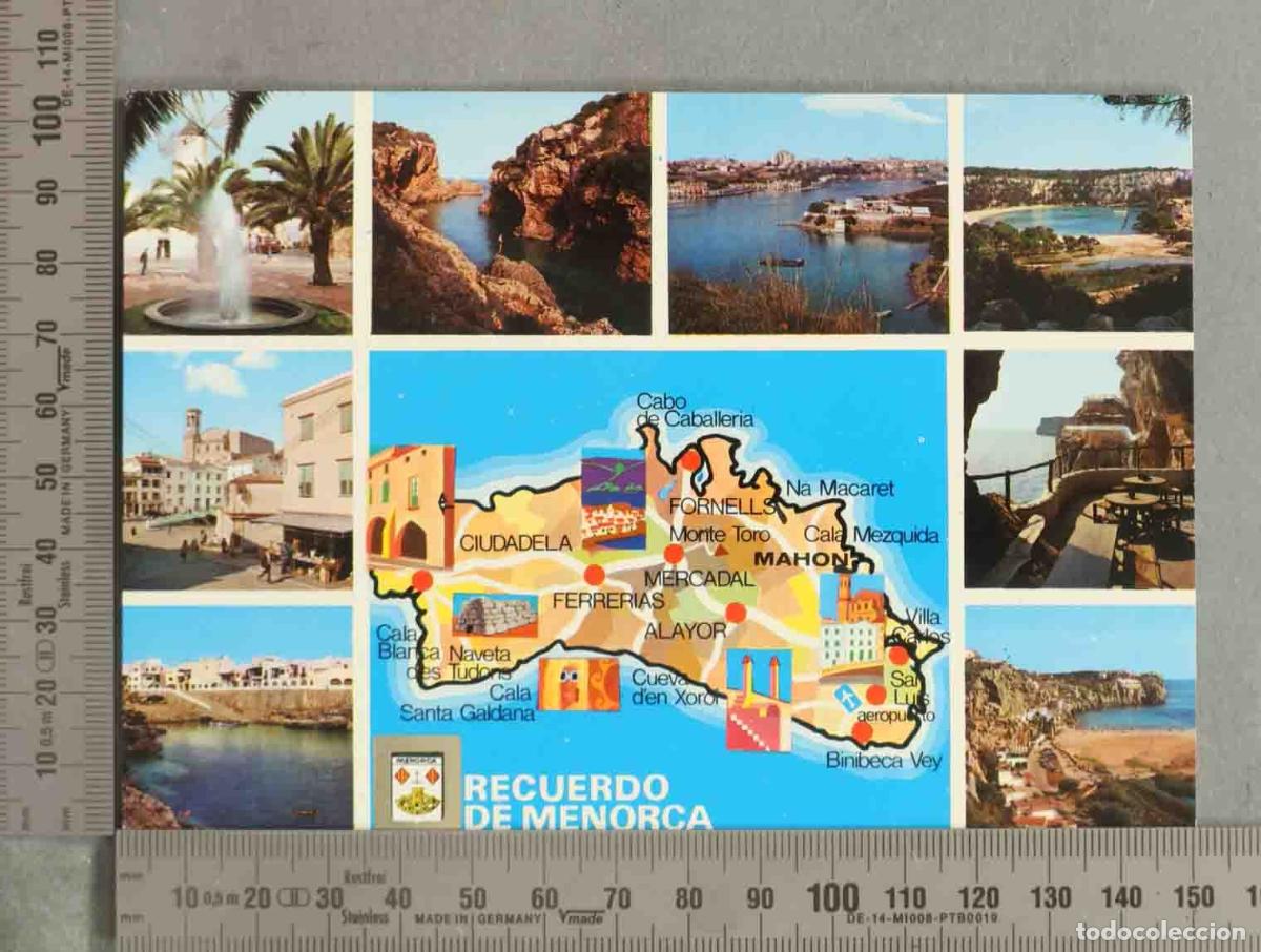 Postales: POSTAL. ISLA DE MENORCA DIVERSOS ASPECTOS - Foto 1