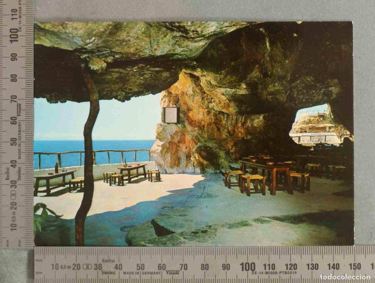 Postales: POSTAL. Cova d&acute;en Xoroi en Cala&acute;n Porter, Menorca.
