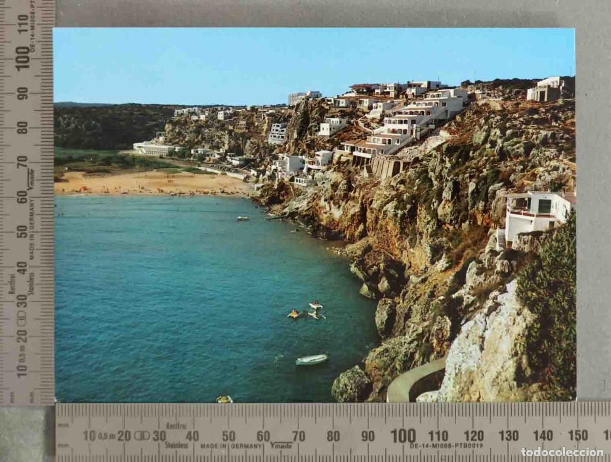 Postales: POSTAL. Menorca - Playa Cala&acute;n Porter - Campa&ntilde;&aacute;-Puig-Ferr&aacute;n