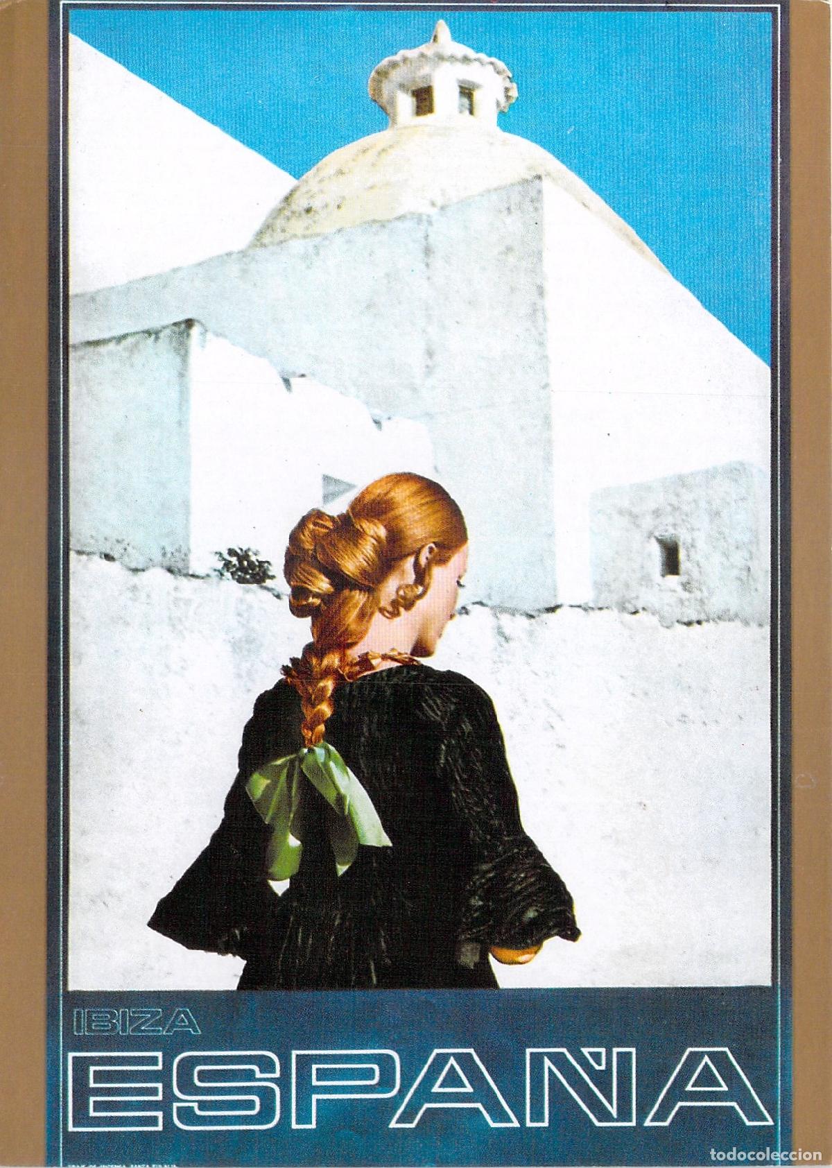 Postales: Postal de Cartel Tur&iacute;stico de Ibiza Espa&ntilde;a