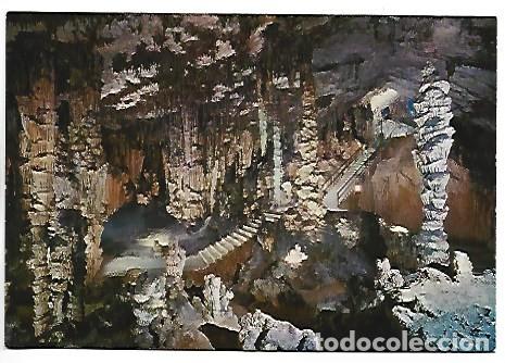 Postales: BAJADA A LA CUEVA.- CUEVA DE ARTA.- MALLORCA