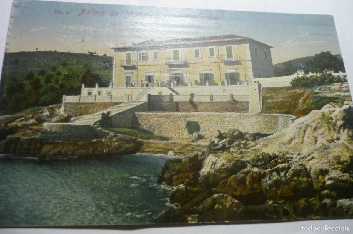 Postales: postal mallorca hotel cas catala circulada