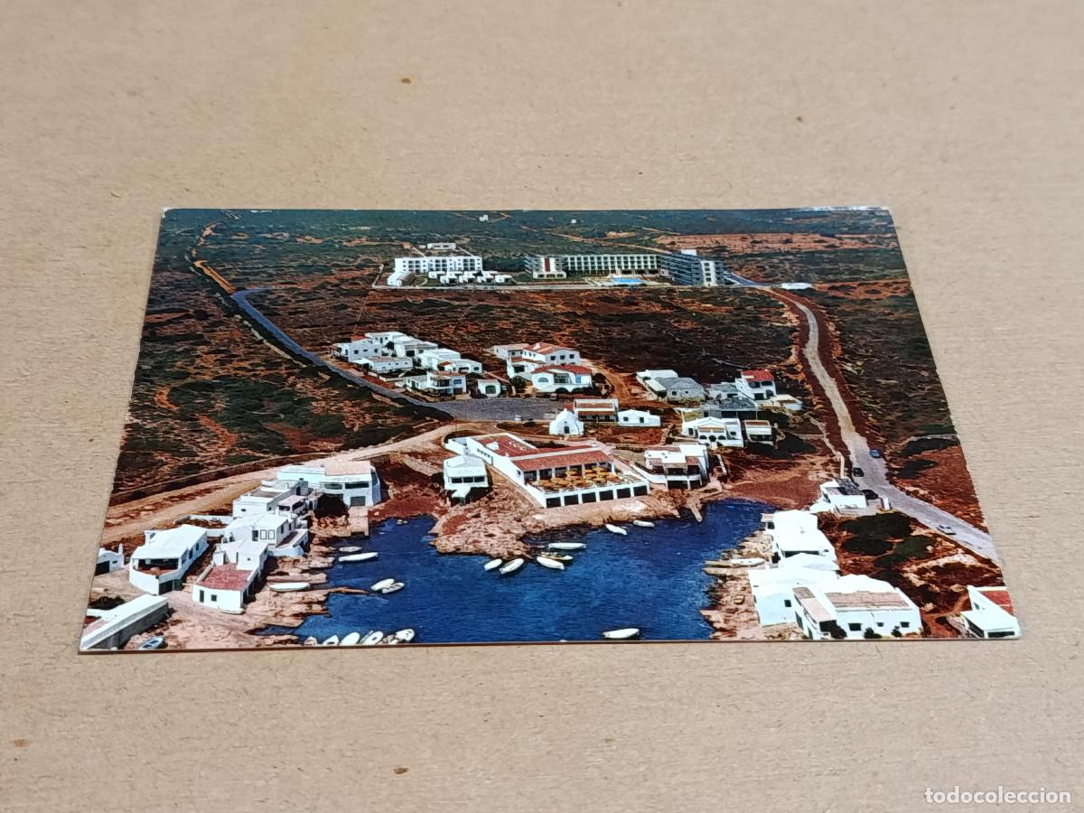 Postales: MENORCA - POSTAL SAN LUIS - PLAYA DE BINIANCOLLA - AL FONDO HOTEL SUR MENORCA