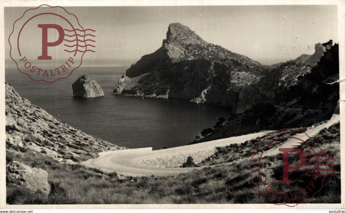 Postkarten: Mallorca, Camino de Formentor. Islas Baleares. Espa&ntilde;a Spain