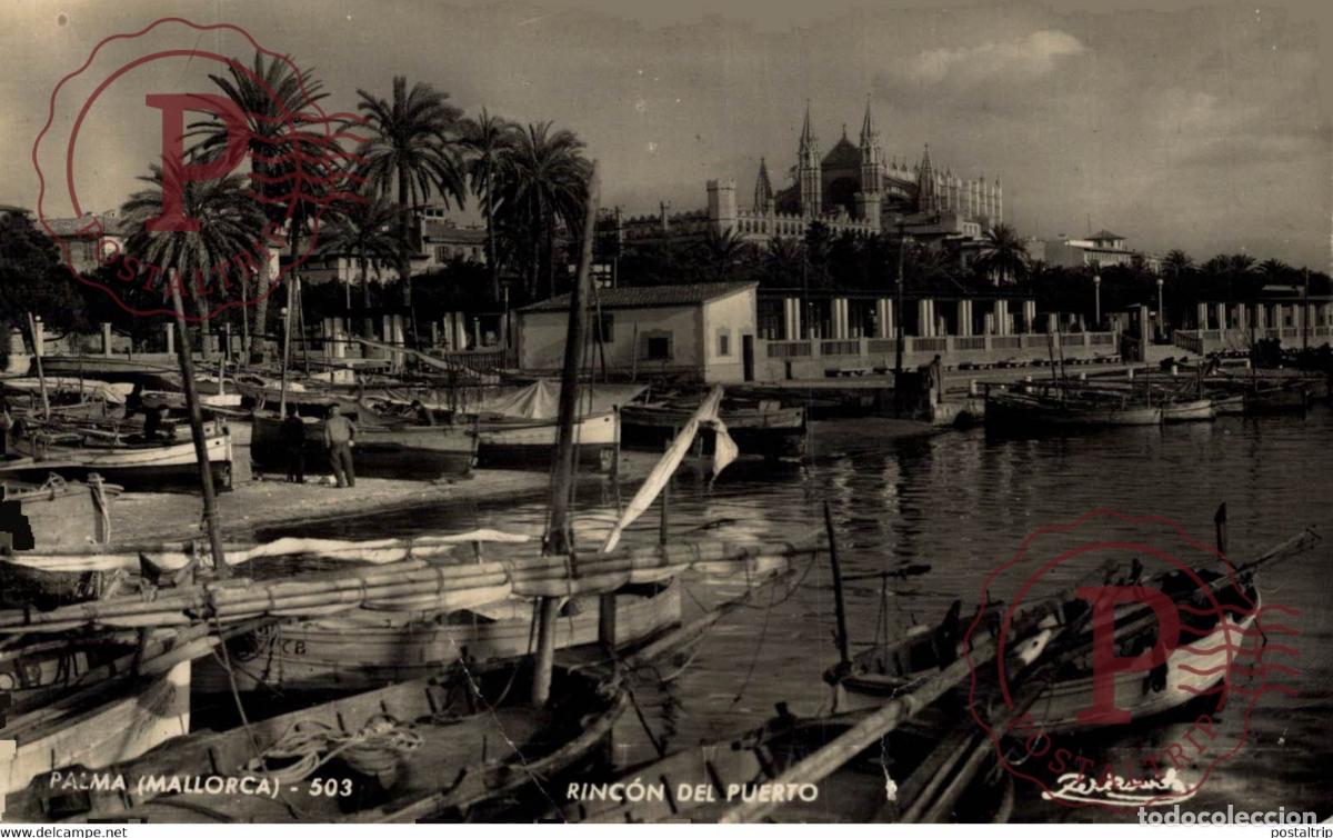 Postkarten: Palma de Mallorca, Rinc&oacute;n del Puerto. Islas Baleares. Espa&ntilde;a Spain