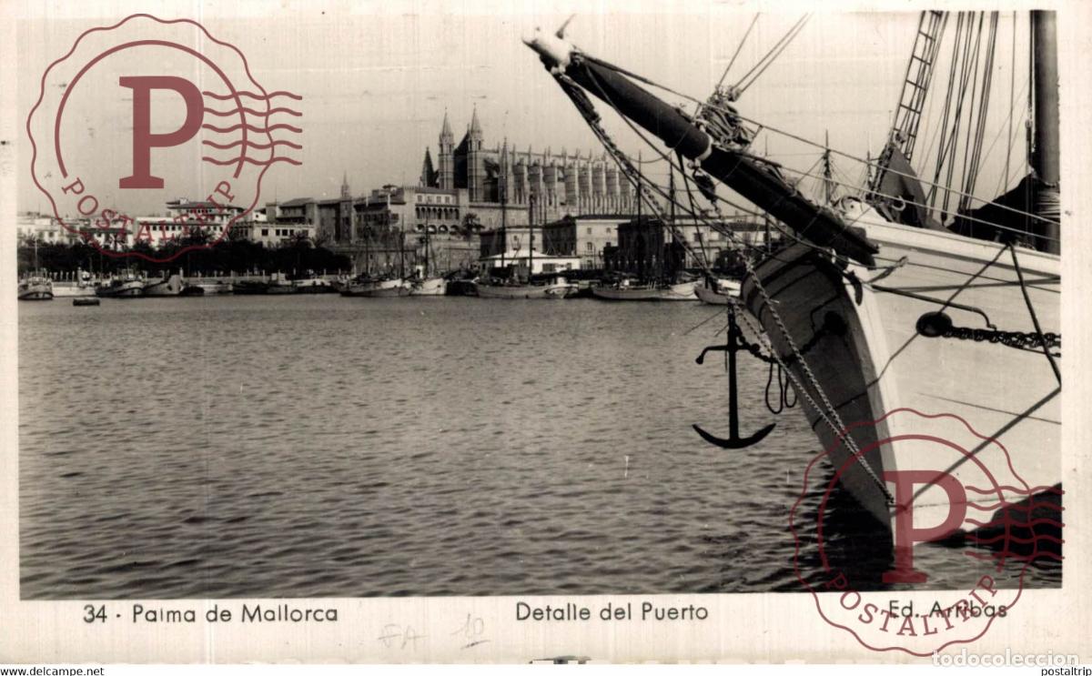 Postales: Palma de Mallorca, Detalle del Puerto Islas Baleares. Espa&ntilde;a Spain