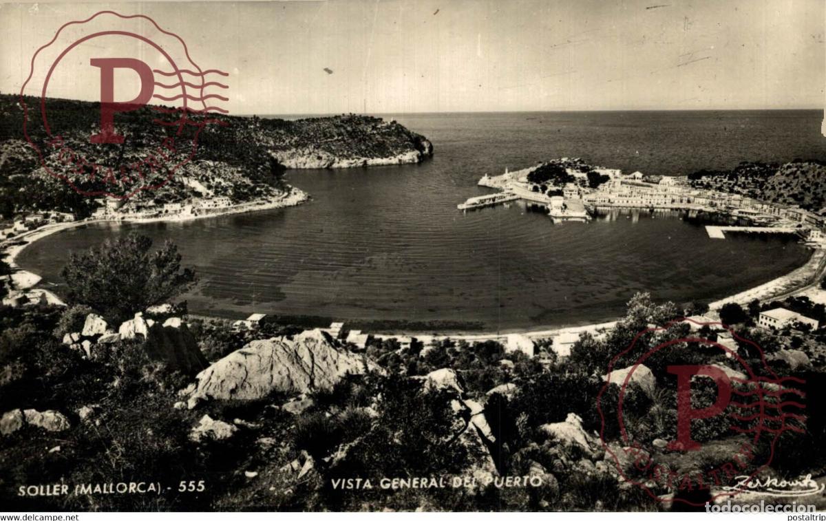 Postkarten: Mallorca, Soller, Vista general del Puerto. Islas Baleares. Espa&ntilde;a Spain
