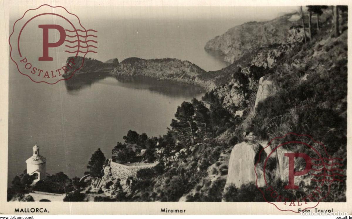 Postkarten: Mallorca, Miramar. Islas Baleares. Espa&ntilde;a Spain