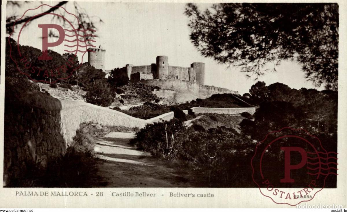 Cartes Postales: Palma de Mallorca, Castillo Bellver Islas Baleares. Espa&ntilde;a Spain