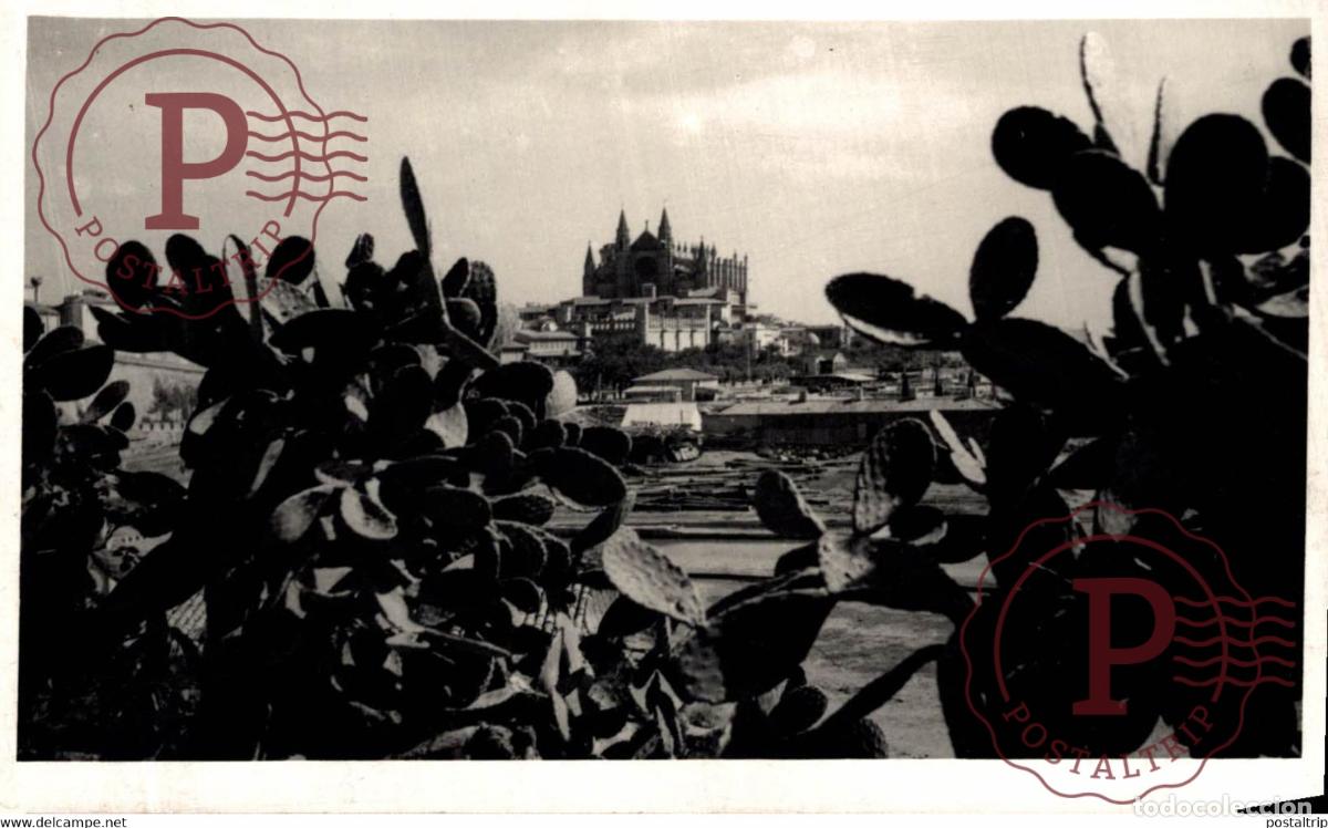Postcards: Palma de Mallorca, Vista Parcial Islas Baleares. Espa&ntilde;a Spain