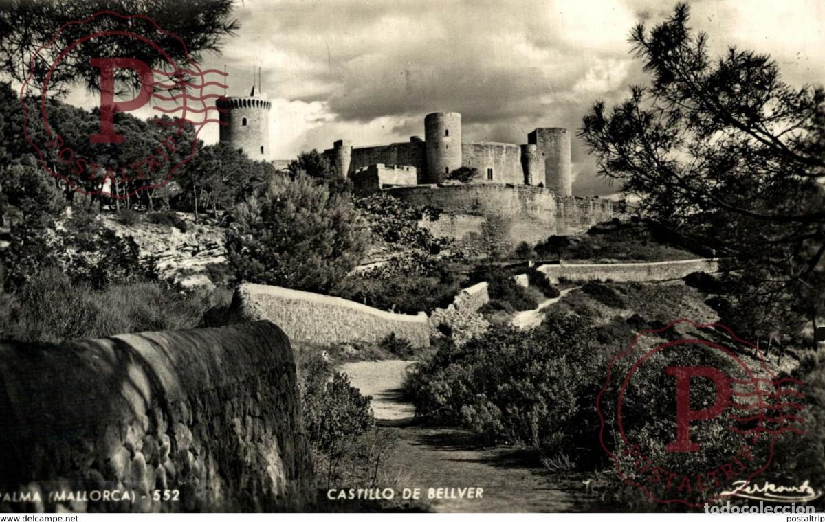 Postcards: Palma de Mallorca Castillo de Bellver Islas Baleares. Espa&ntilde;a Spain