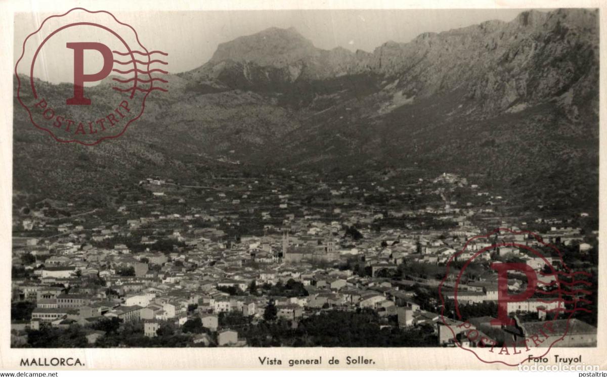 Postales: Mallorca Vista General del Soller Islas Baleares. Espa&ntilde;a Spain