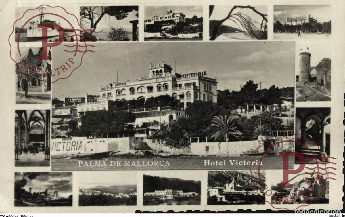 Postales: Palma de Mallorca Hotel Victoria Islas Baleares. Espa&ntilde;a Spain
