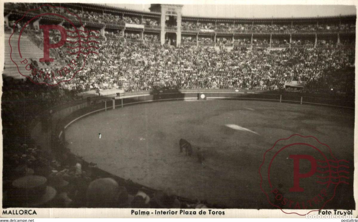 Postales: Palma de Mallorca Interior de Plaza de Toros Islas Baleares. Espa&ntilde;a Spain