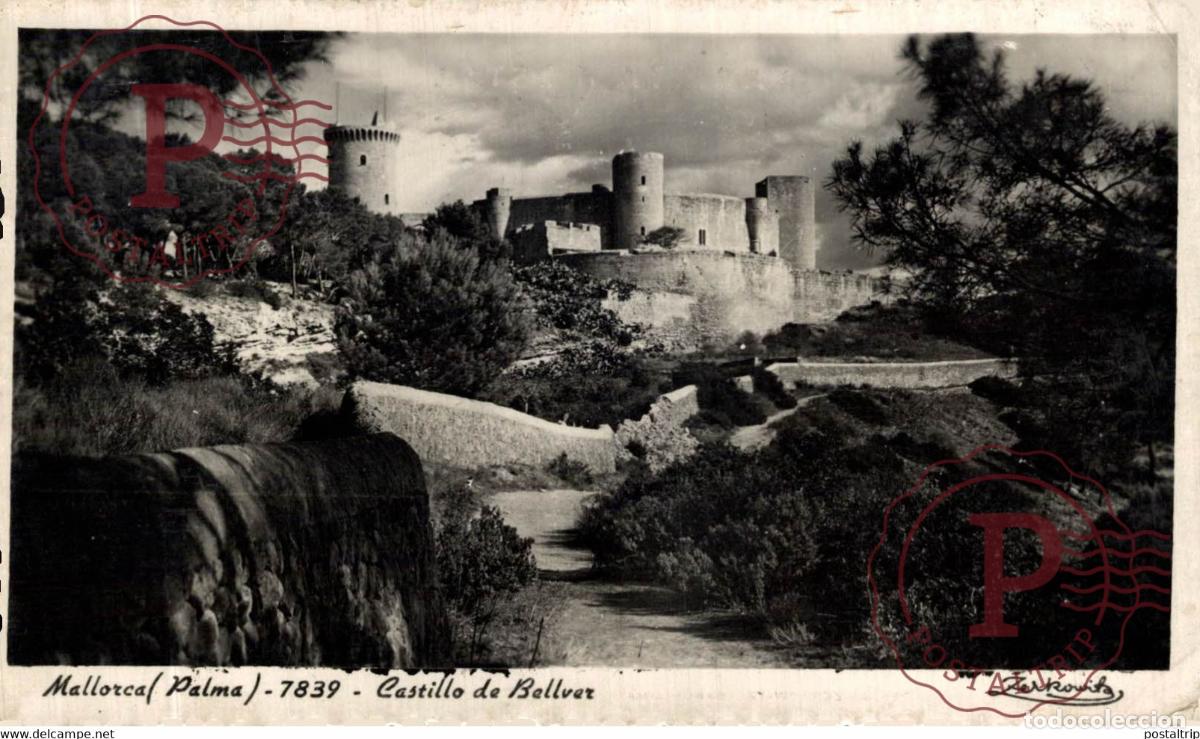 Postales: Palma de Mallorca Castillo Bellver Islas Baleares. Espa&ntilde;a Spain