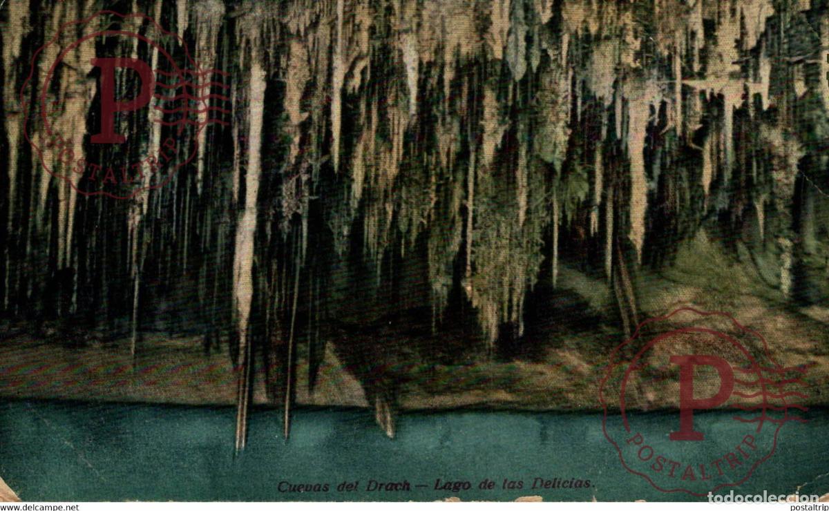 Postales: Cuevas del Drach Lago de las Delicias Islas Baleares. Espa&ntilde;a Spain