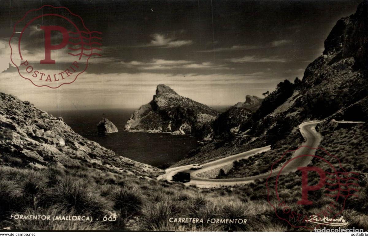Postales: Formentor Mallorca Carretera de Formentor Islas Baleares. Espa&ntilde;a Spain