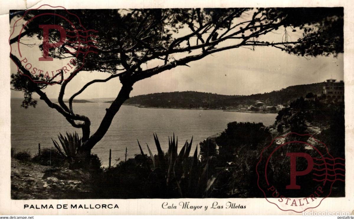 Postales: Palma de Mallorca Cala Mayor y Las Illetas Islas Baleares. Espa&ntilde;a Spain