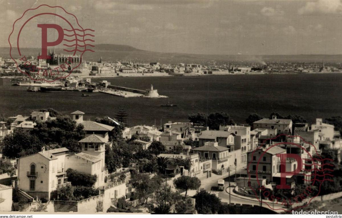 Postales: Mallorca Palma desde la Bonanova Islas Baleares. Espa&ntilde;a Spain