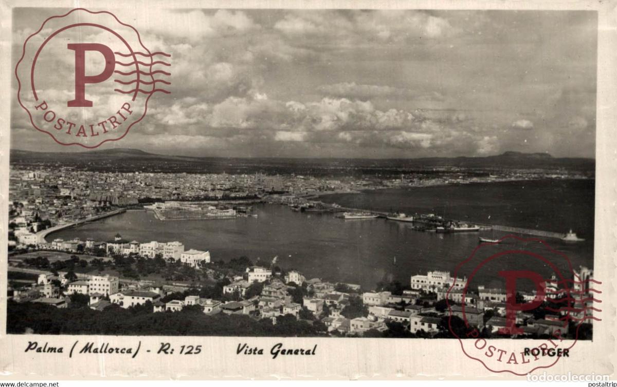 Postales: Palma de Mallorca Vista General Islas Baleares. Espa&ntilde;a Spain