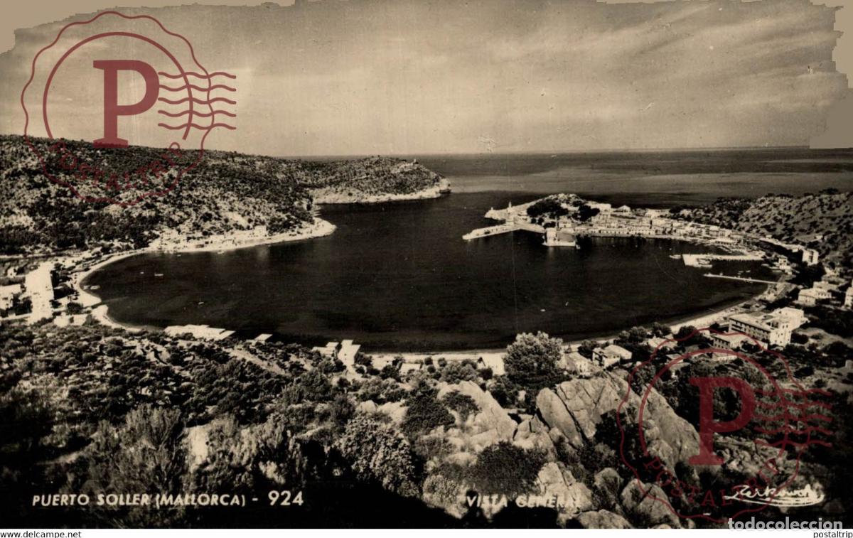 Postales: Puerto Soller Mallorca Islas Baleares. Espa&ntilde;a Spain