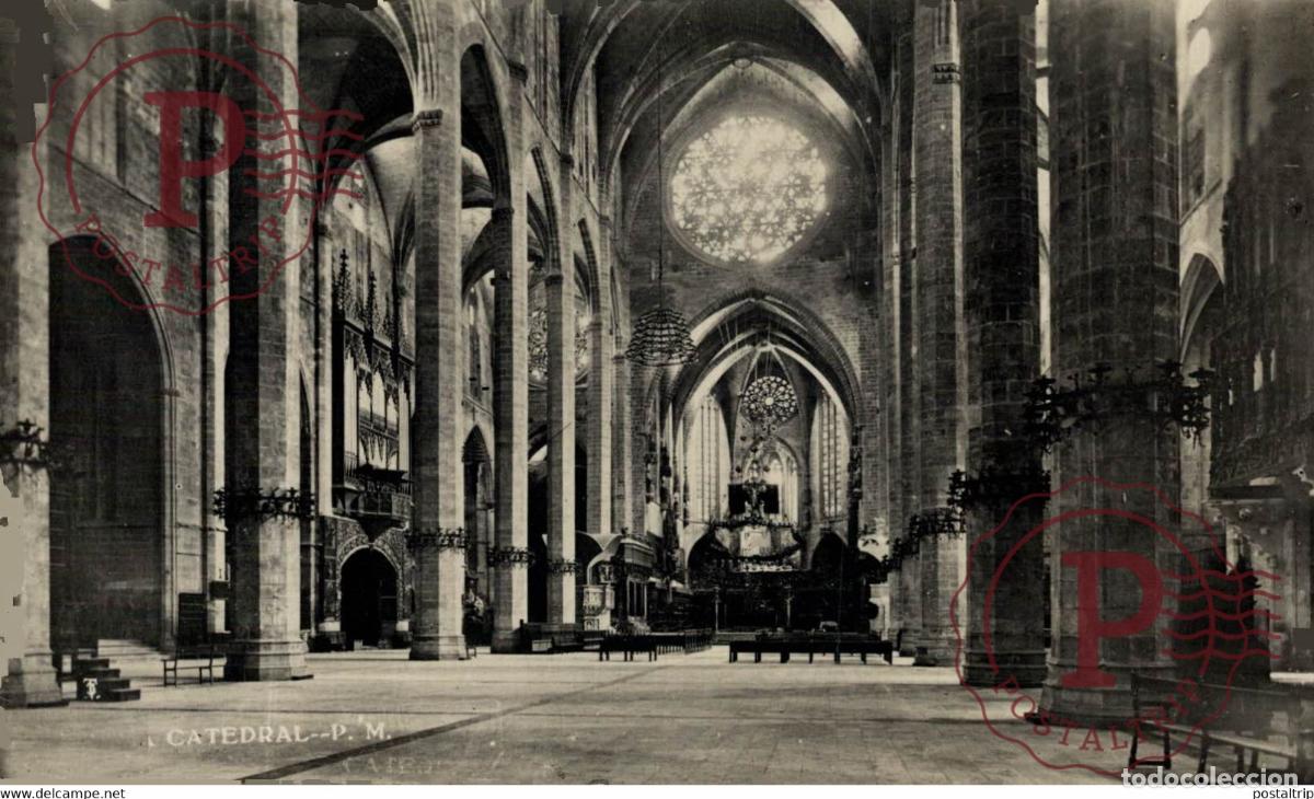 Postales: Palma de Mallorca Catedral Islas Baleares. Espa&ntilde;a Spain